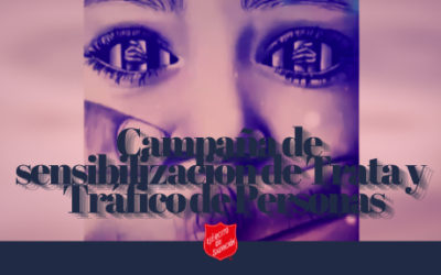 CAMPAÑA DE SENCIBILIZACIÓN DE TRATA Y TRÁFICO DE PERSONAS