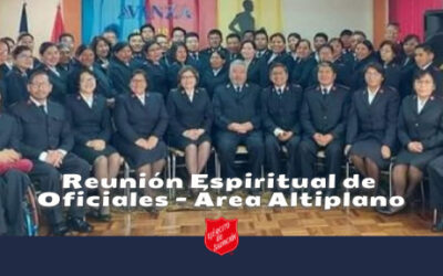 REUNIÓN ESPIRITUAL DE OFICIALES ÁREA ALTIPLANO